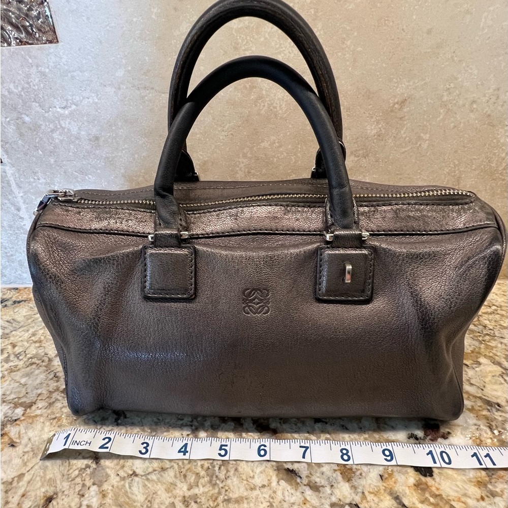Authentic LOEWE Handbag Bag Calfskin Leather